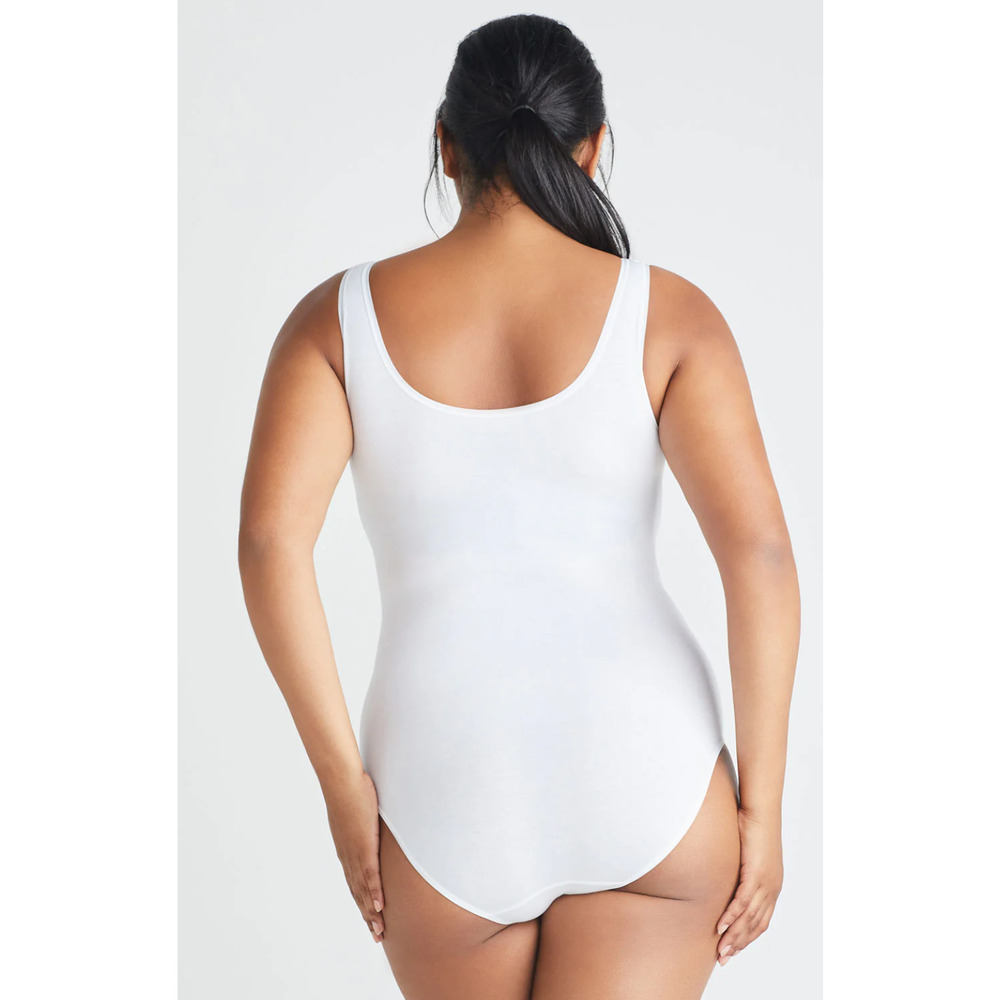 Yummie Ruby Shaping Full Back Bodysuit Cotton 2X/3X YT5-200 - Picture 3 of 3